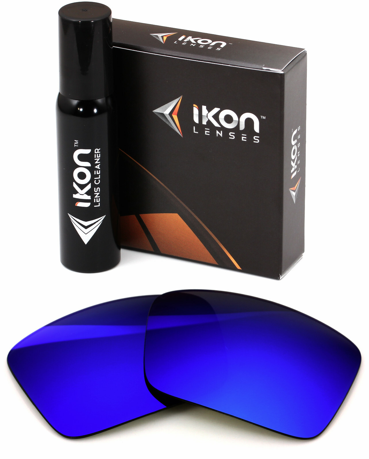 Polarized IKON Replacement Lenses For Oakley Targetline - Deep Blue