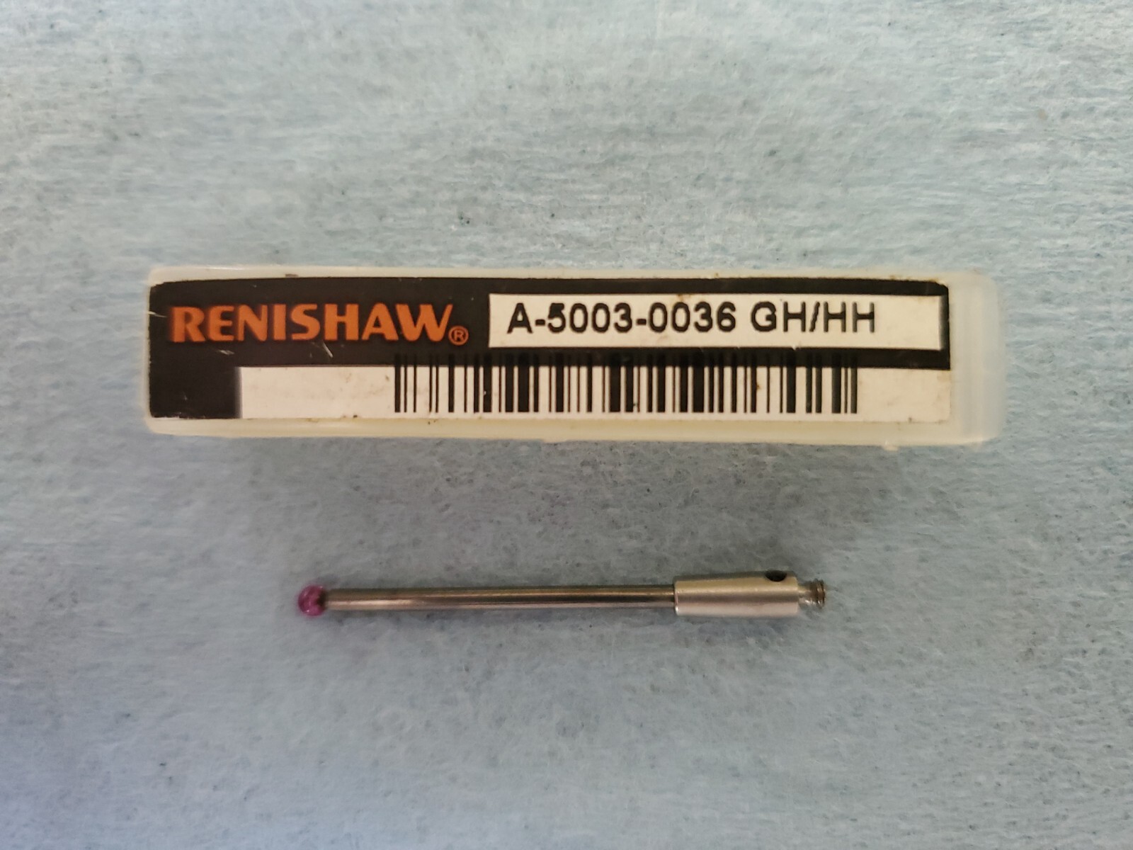 Renishaw A5003-0036 CMM Touch Probe Ruby Ball Stylus M2 thread tungsten. 2mm Dia