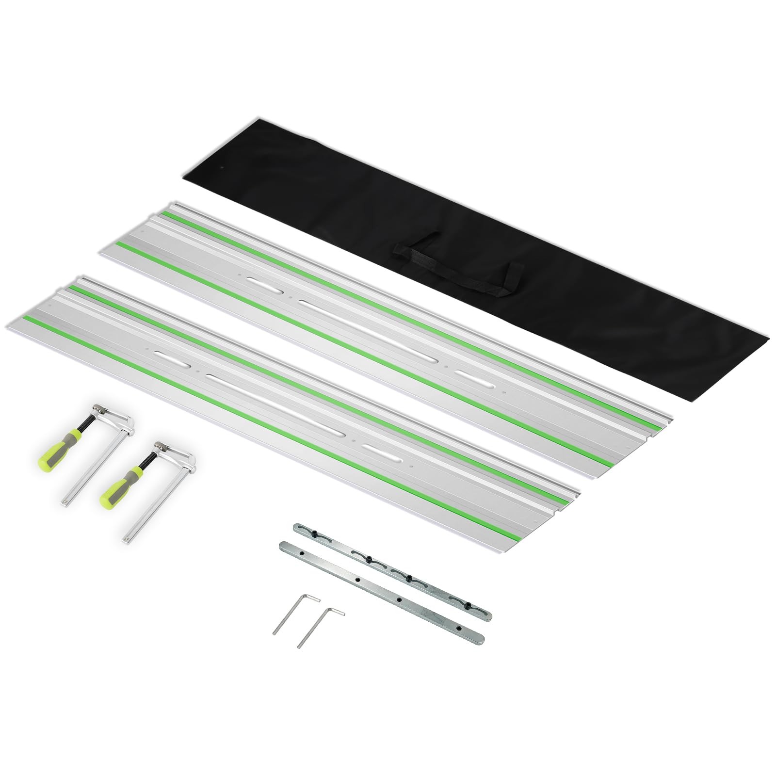 110" Track Saw Guide Rail Set, For Festool 577932 FS 1400/2-KP-Set,Designed