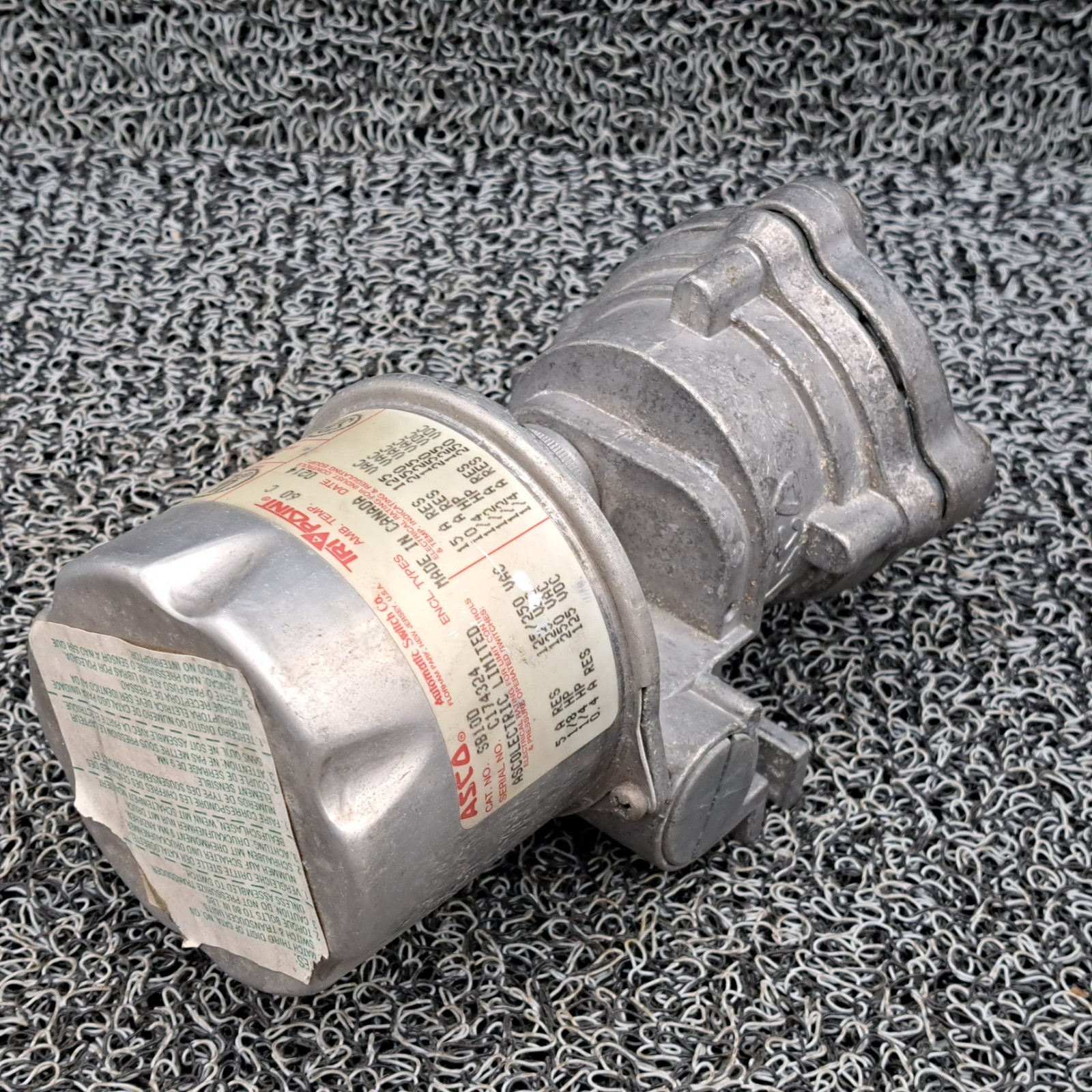 Asco SB100 & TE 10A11 TRI-POINT Limit Control