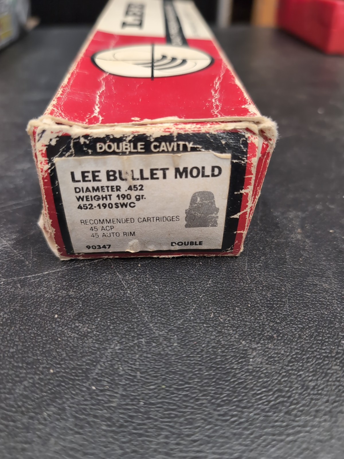 Lee .452dia 190gr SWC Double Cavity Bullet Mold (452-190-SWC) (90347)
