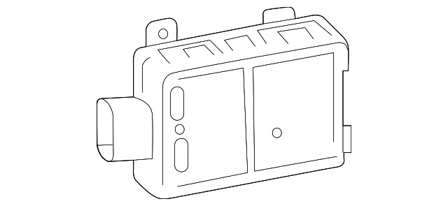 Genuine Audi Blind Spot Detection System Warning Sensor 4N0-907-566-AH