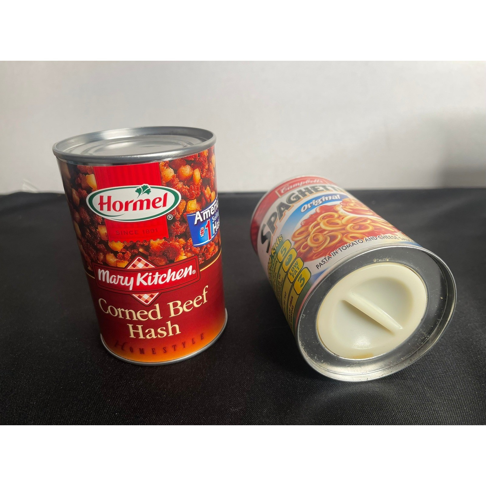 BigMouth Inc Diversion Safe Cans Hormel & SpaghettiOs Hidden Storage Stash Can