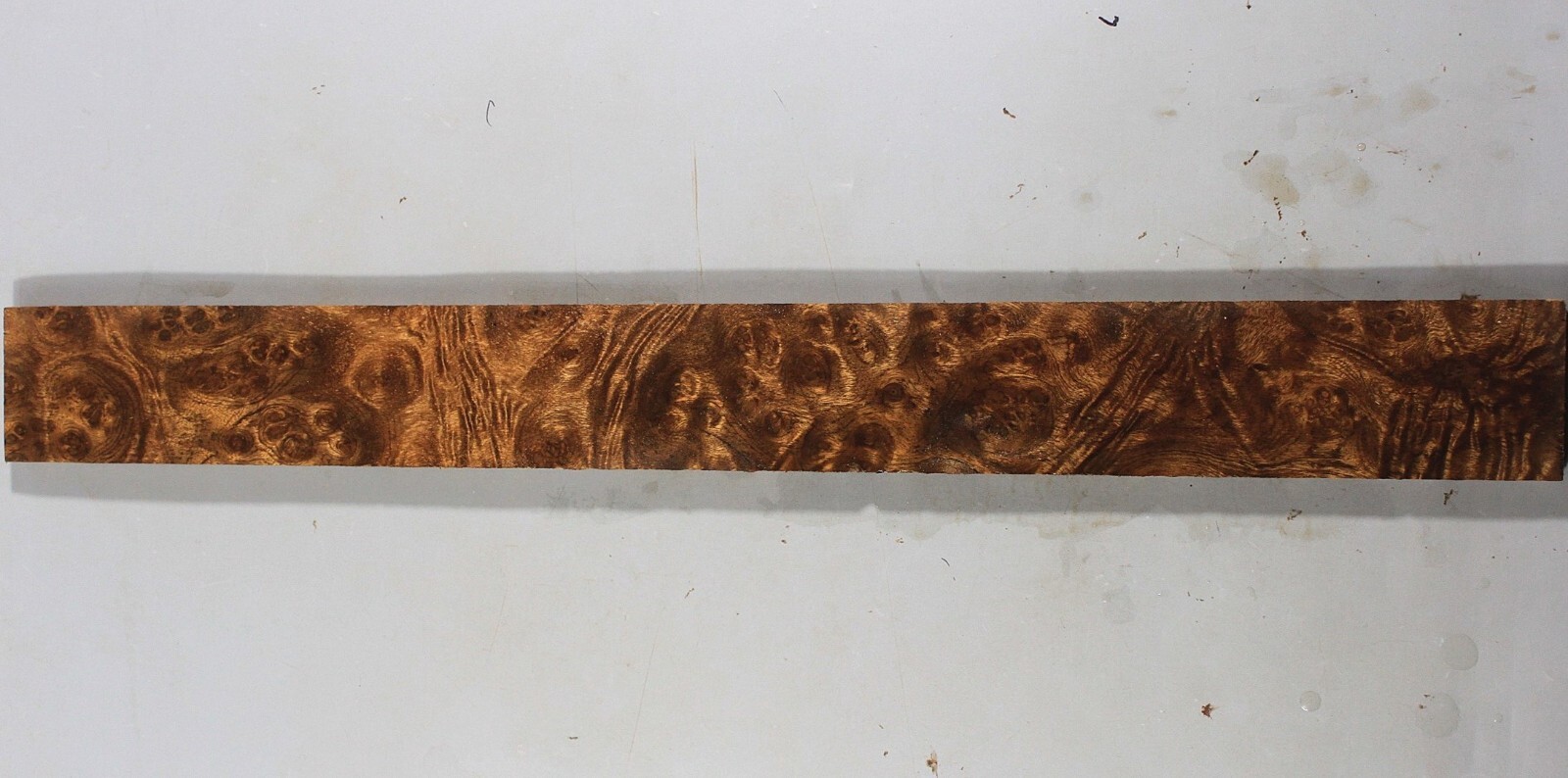 ZS093 Inlay Wood 5A Spalted Golden Camphor Burl Box Making Marquetry Veneer Set