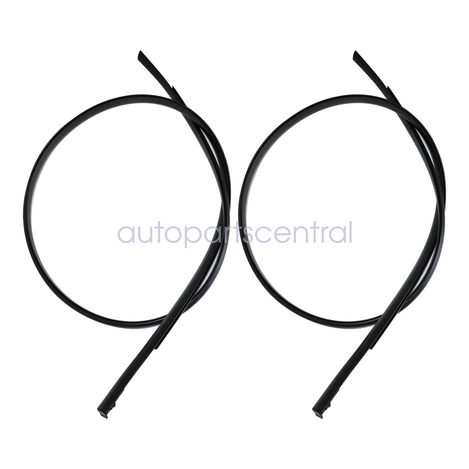 2 x Roof Drip Moulding Left & Right Side fit for Toyota 2007-11 Yaris Sedan US