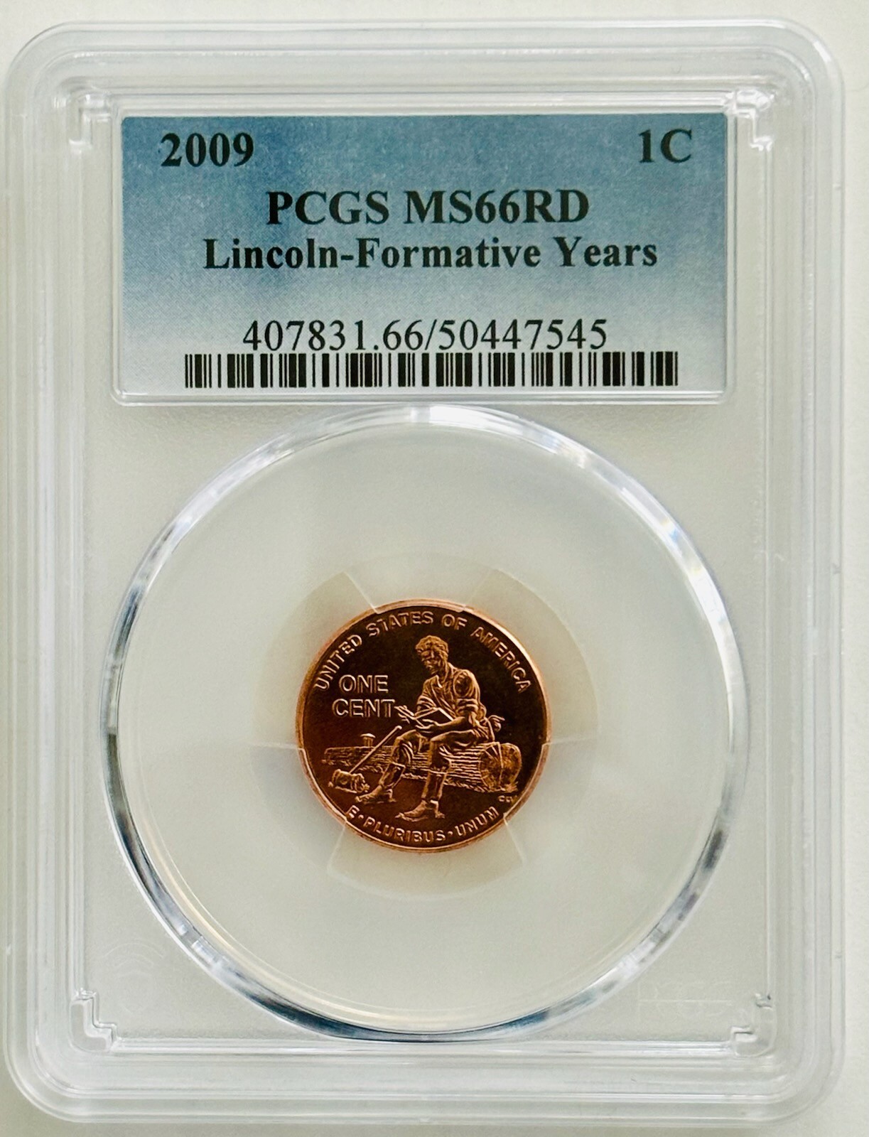 2009 1C PCGS MS66RD Lincoln-Formative Years