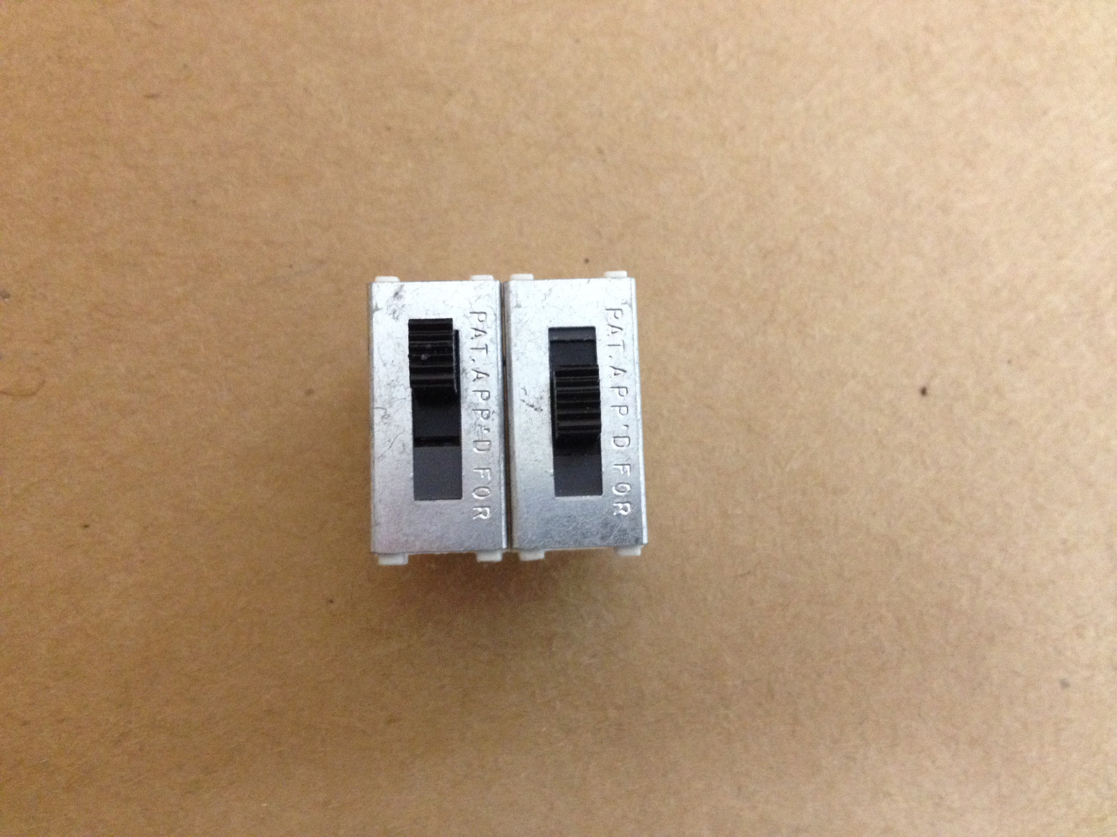 Switchcraft 0.5A 125VAC 3 Position Slide Switch Lots Of 2pcs