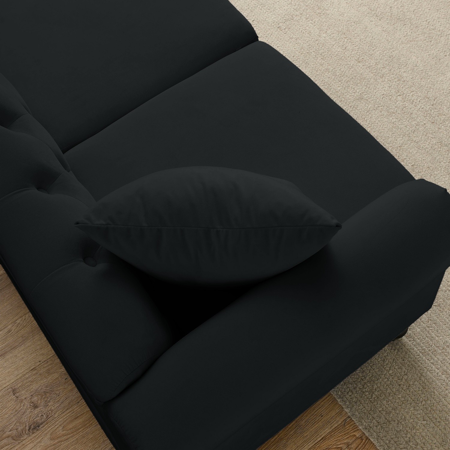 67'' Loveseat Sofa 2 Seater Velvet Upholstered Sofa Couch Living Room Sofa