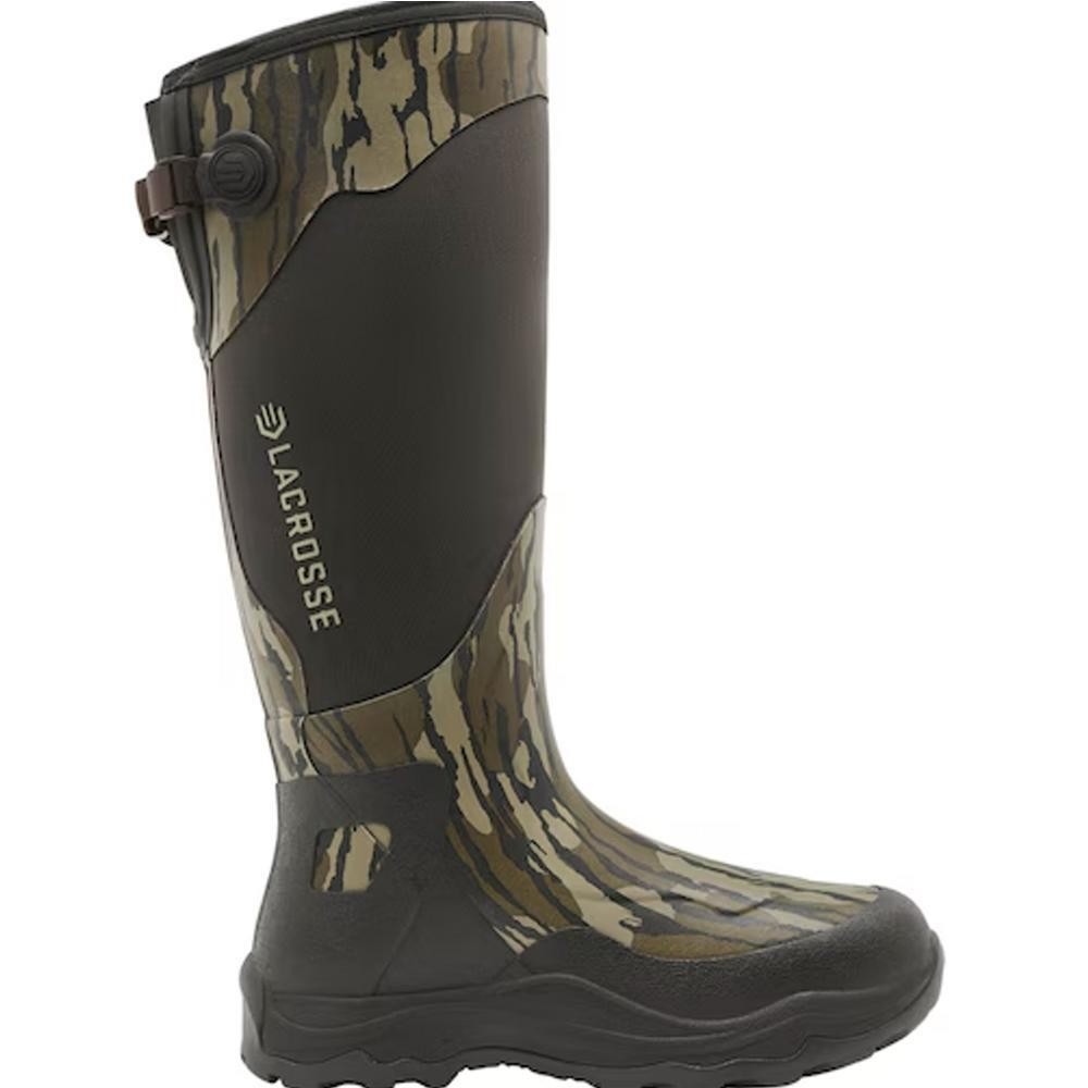 LaCrosse Alpha Agility 17 Inch Mossy Oak Bottomland Boot Outdoor Wear Size 11