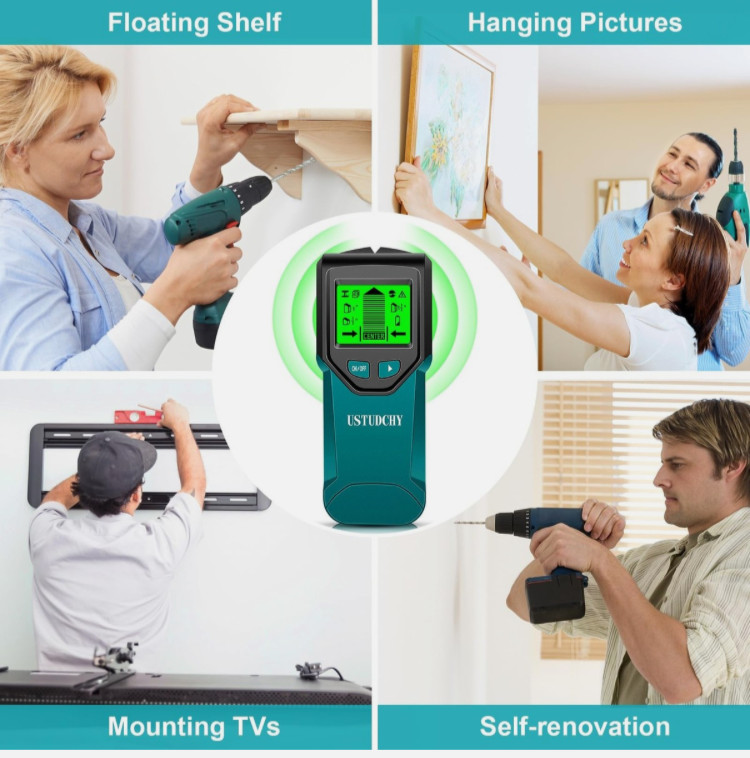 Stud Finder - 5 in 1 Electronic Stud Finder Wall Scanner, Stud Sensor