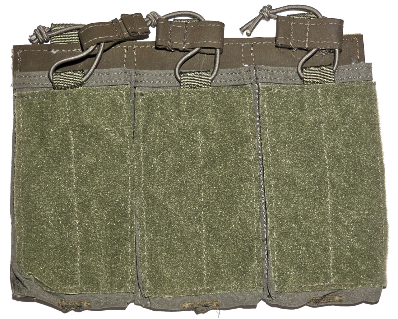 FirstSpear Ragnar stretch triple 5.56 mag pouch Ranger green 3 high back hook 3