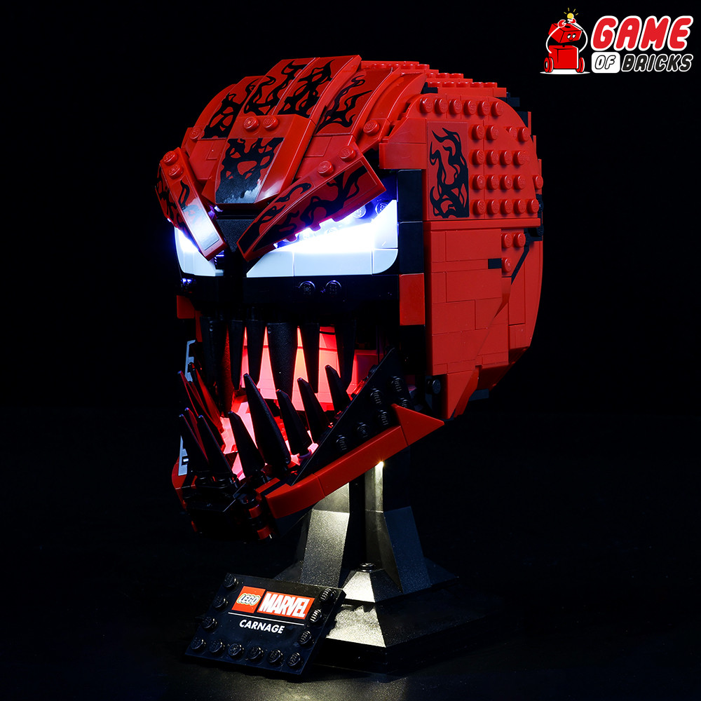 LED Light Kit for Carnage - Compatible with LEGO® 76199 (Standard Version)