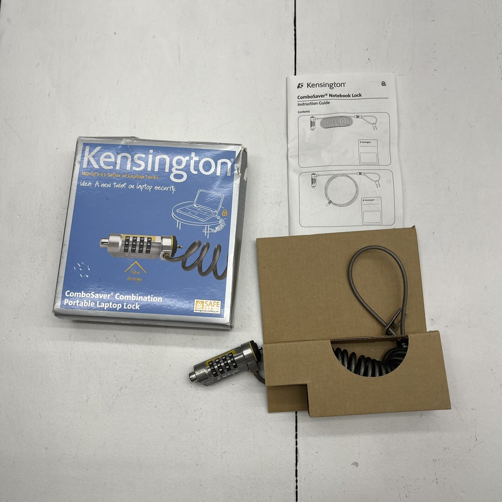 Kensington Portable Combination Laptop Lock