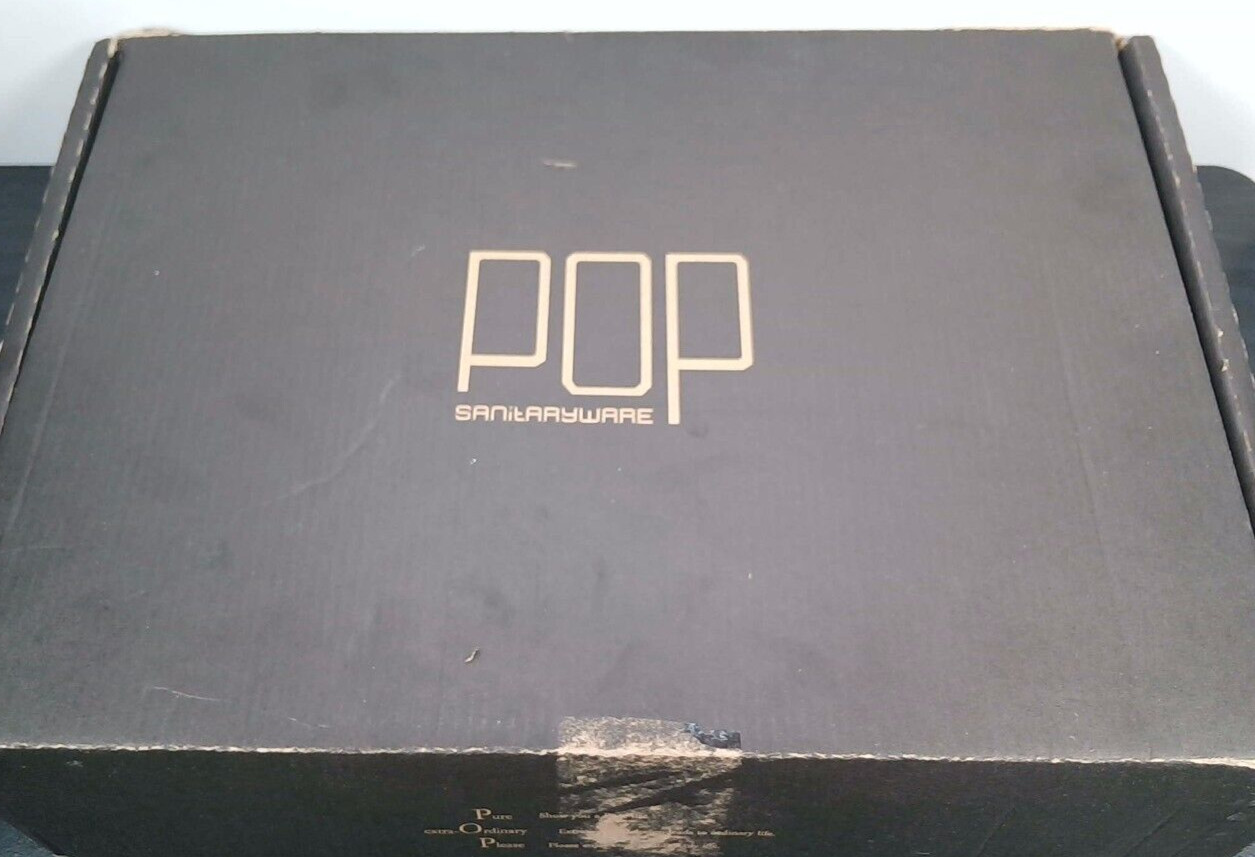 POP SANITARYWARE - Rainfall Shower System - W/ Rough in Valve - 8" Head - Single