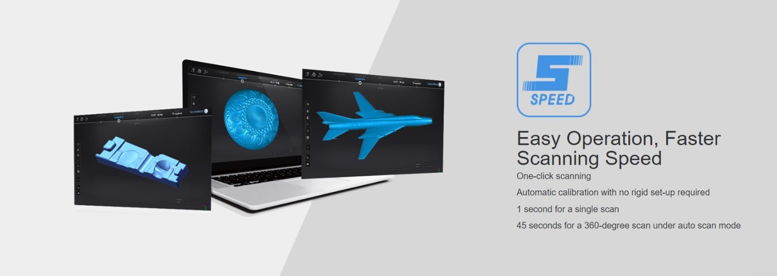 Color 3D Scanner EinScan-SP V2 EXScan Shining3D Edition Tripod For MAC & PC