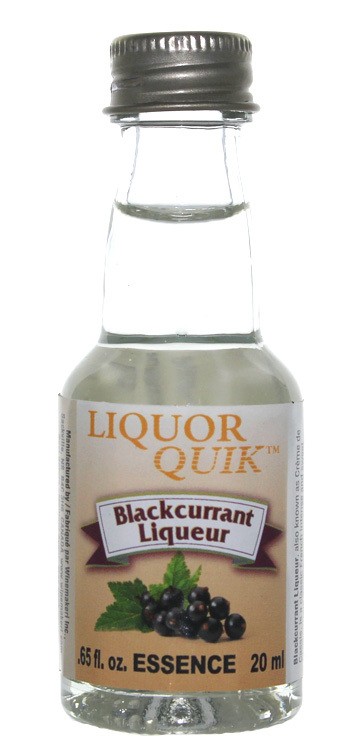 Liquor Quik Natural Liquor Essence 20 mL (Blackcurrant Liqueur)