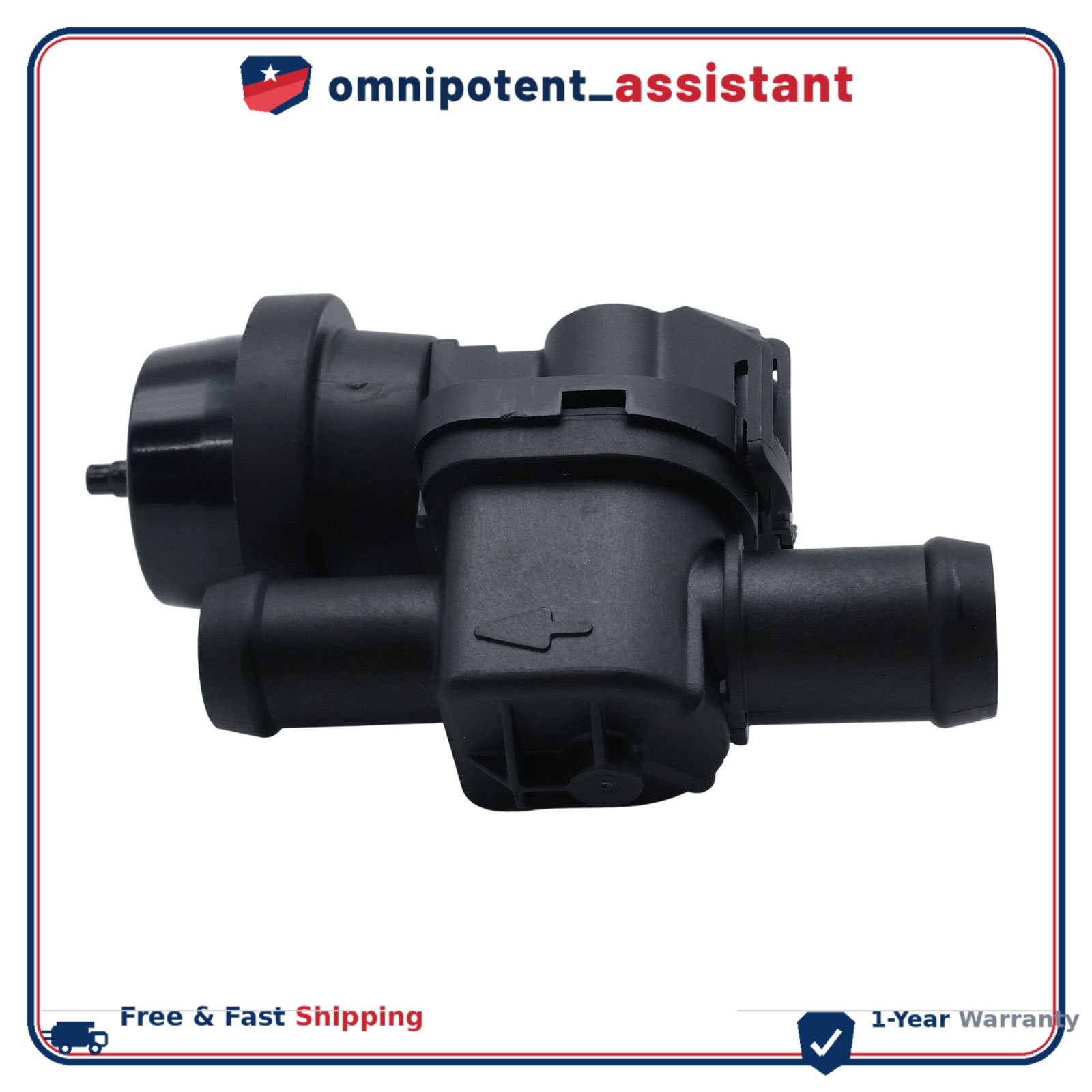 Coolant Control Valve Heater Valve Black Fit For GLC / GLK / SLK / C / E-Class