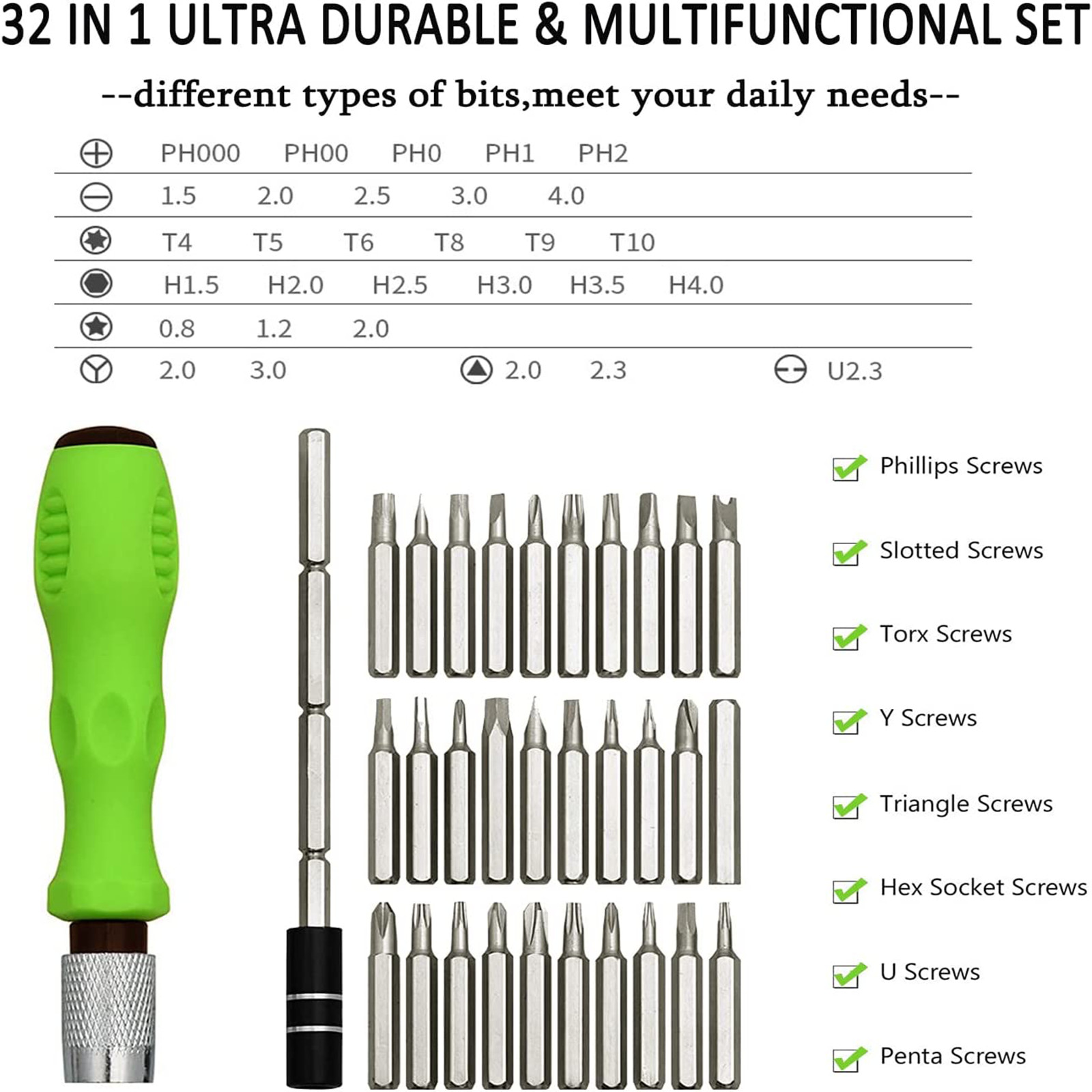 Precision Screwdriver Set Mini 138 in1 Multi-function TORX Magnetic Repair Tool