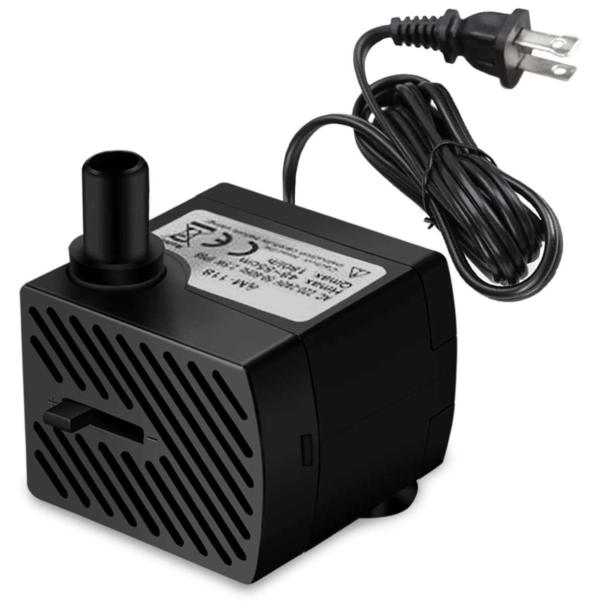 DOMICA 3W 50GPH Mini Submersible Water Pump, Small Fountain Pump for Pond, Aq...