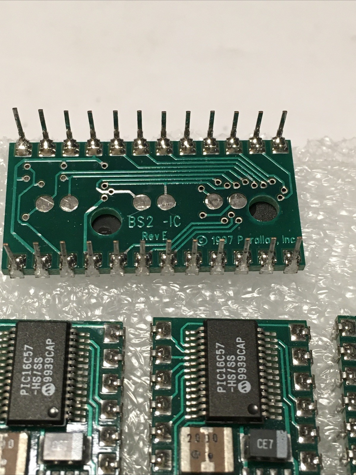 Parallax Basic Stamp BS2-IC Rev E Micro controller USED Lot Of 5 EUC
