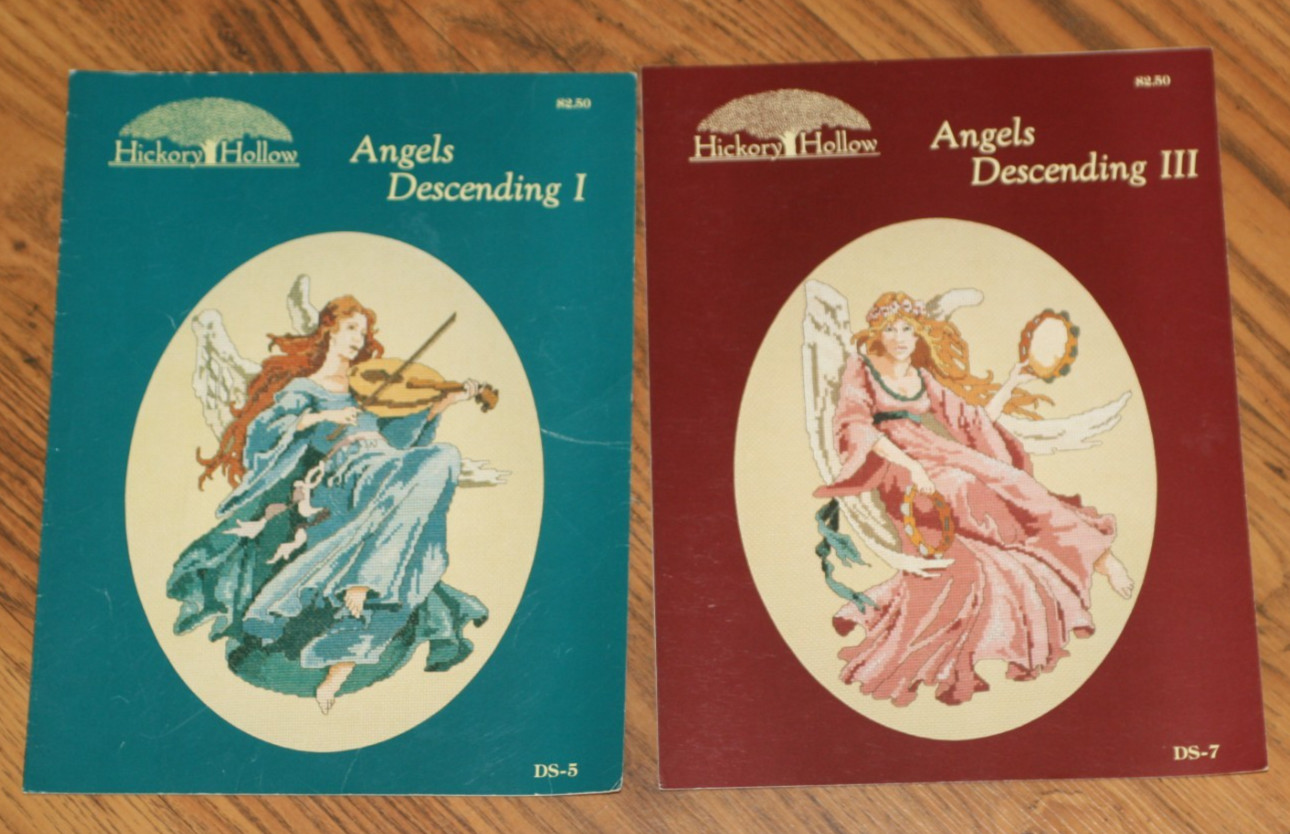 VTG 1984 Hickory Hollow Angels Descending I & Descending III Pattern Booklets