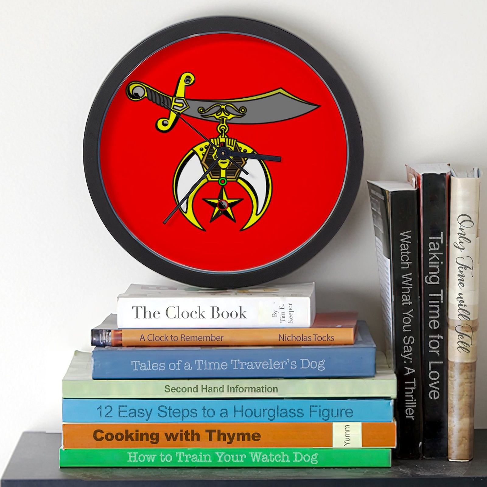CafePress Shrine Semitar 10" Wall Clock (273674000)