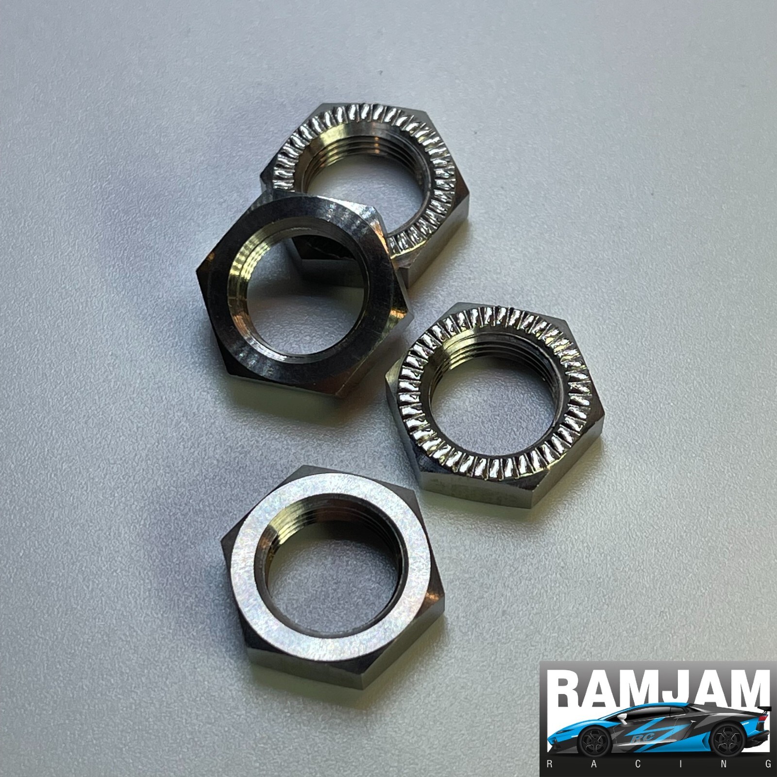 Hobao VTE2 1/7 Titanium Wheel Nuts 17mm