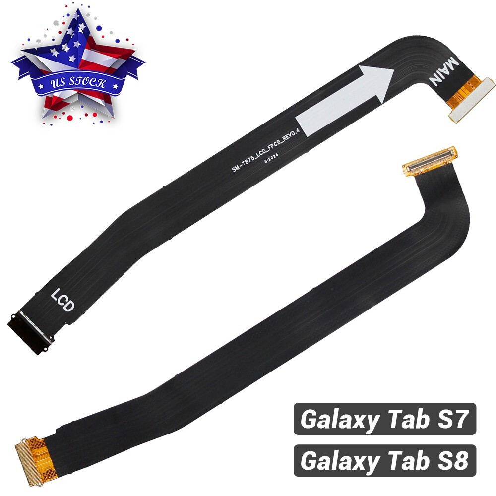 For Samsung Galaxy Tab S7 S8 LCD Display Flex Cable Main Ribbon Replacement