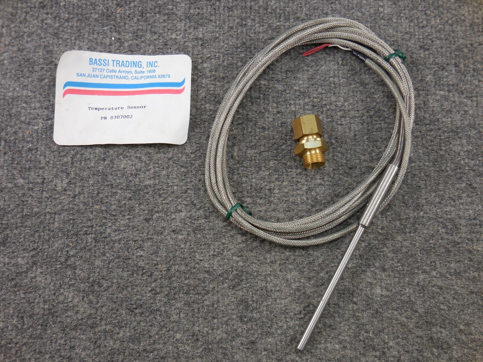 Unused Bassi Trading 0307002 Temperature Sensor