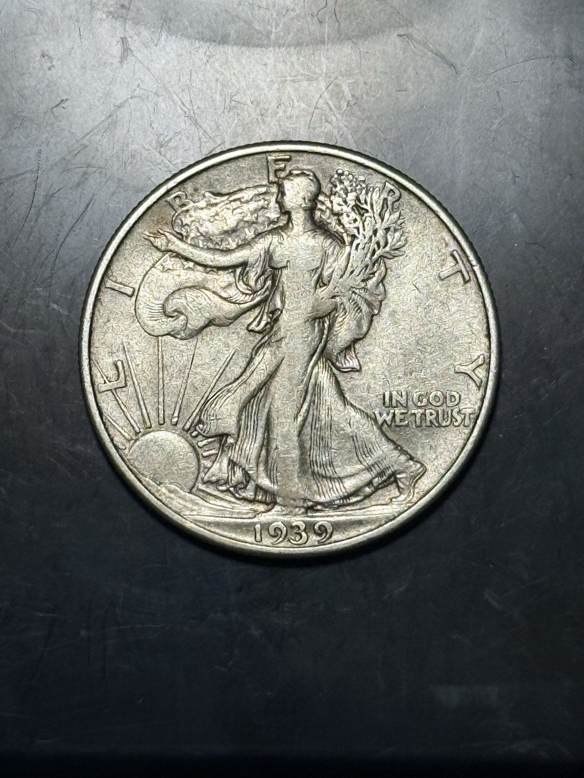 1939 D WALKING LIBERTY 🗽 HALF DOLLAR 50c *EXTREMELY FINE CONDITION DENVER