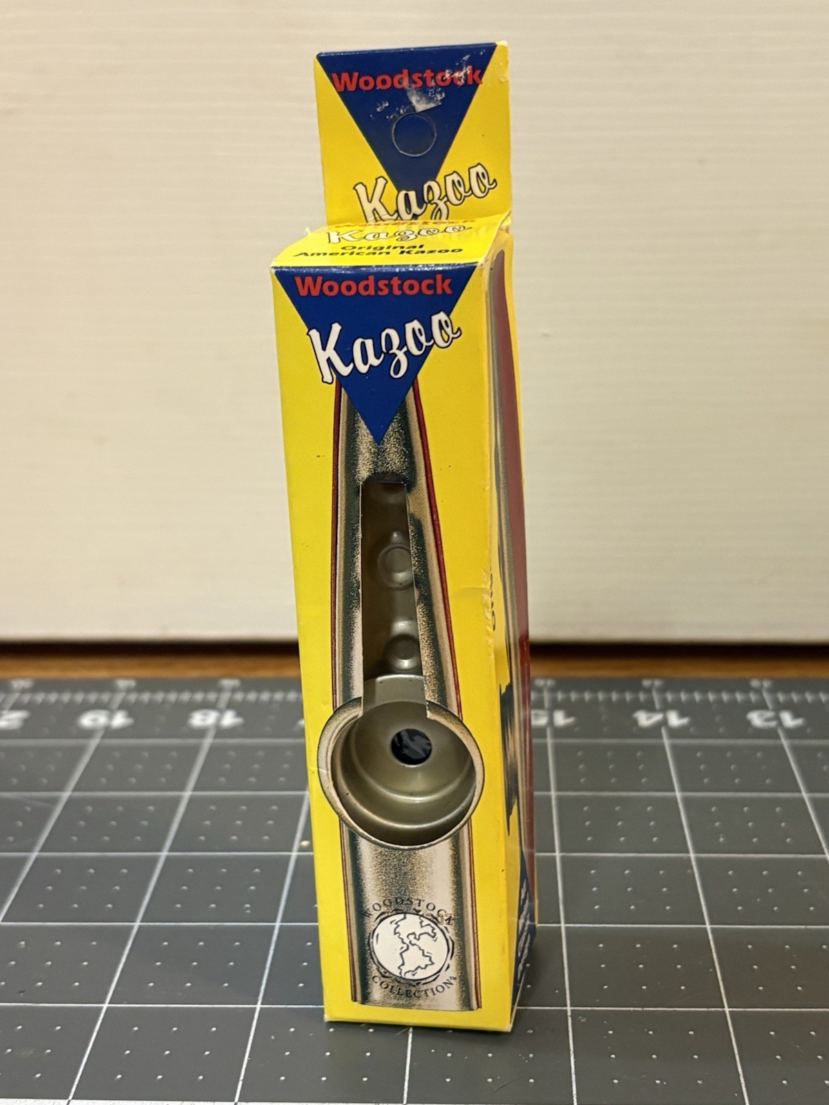 Vtg 1997 Woodstock Original American Kazoo; All Metal Classic Design