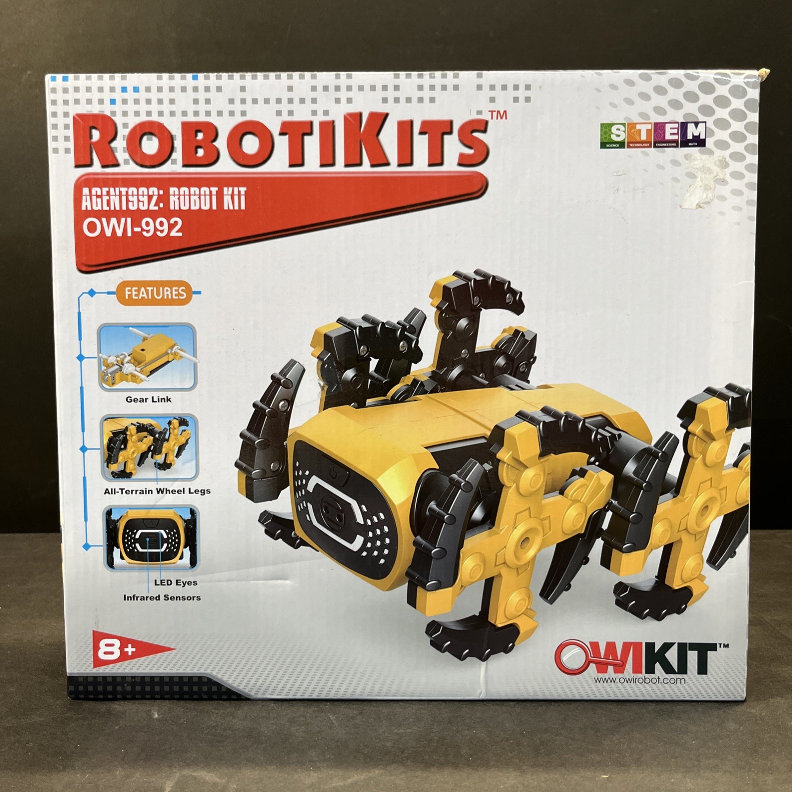 OWI Inc Agent992 Robotics Kit | Build & Control Your Own Robot Agent | Change...