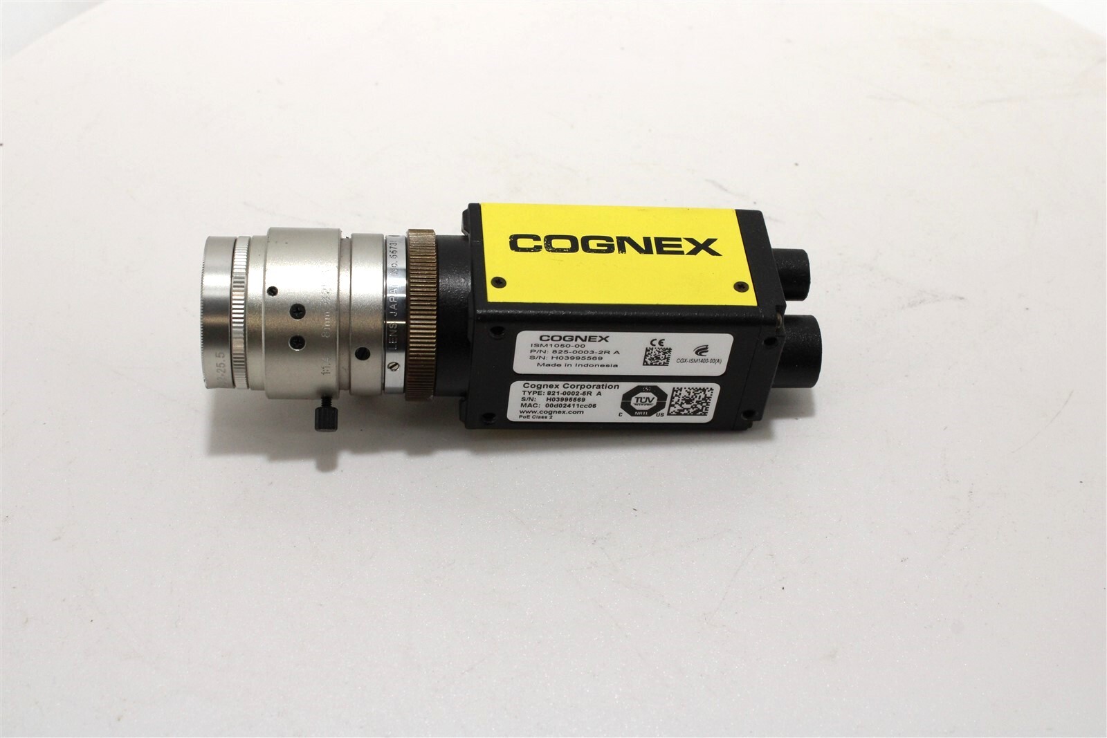 Cognex 825-0003-2R In-Sight Micro 1050 Vision System | 640 x 480 60FPS