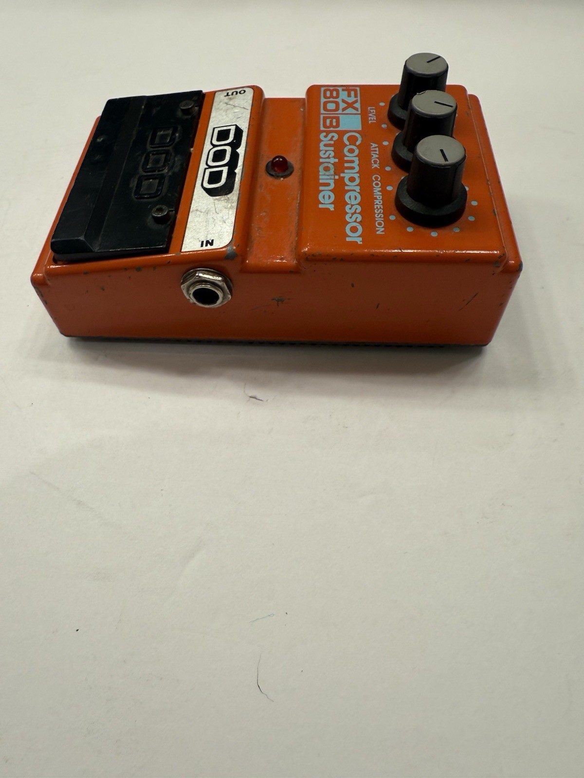 DOD Digitech FX80B Compressor Sustainer Vintage Guitar Effect Pedal *READ*