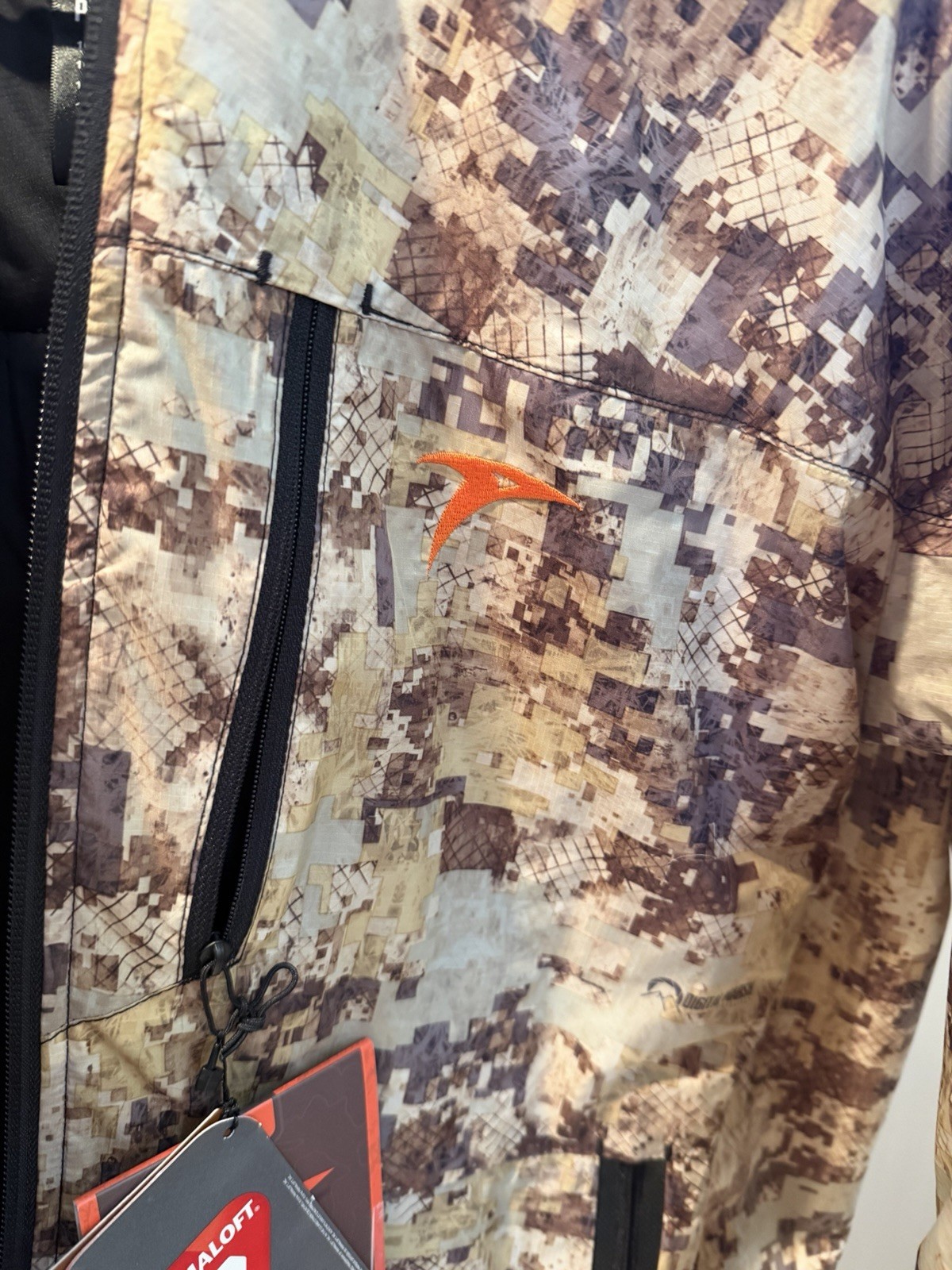 PLYTHAL Prima Heat Lite Hoodie Mens Large Primaloft Insulated Hunting Jacket