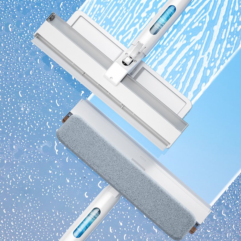 3 in 1 Squeegee Window Cleaner Cleaning Extension Pole Car Home Kitchen Window