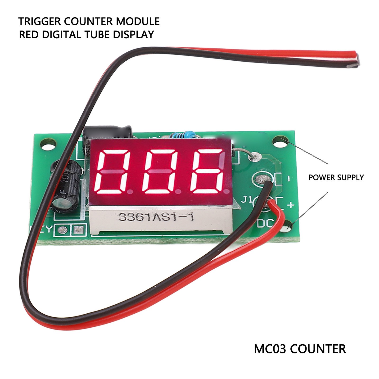3-Bit Trigger Counter Module Memory Function For Machine (4-7V)