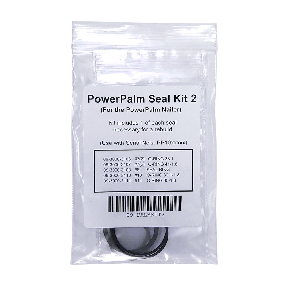 Powernail Power Palm V2 Seal Kit (contains 1-each of all seals) - 09-PALMKIT2