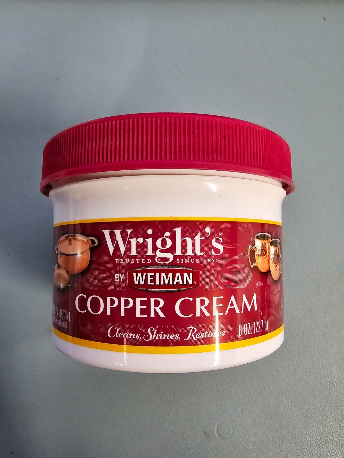 Wright's Copper and Brass Cream Cleaner - 8 Ounce