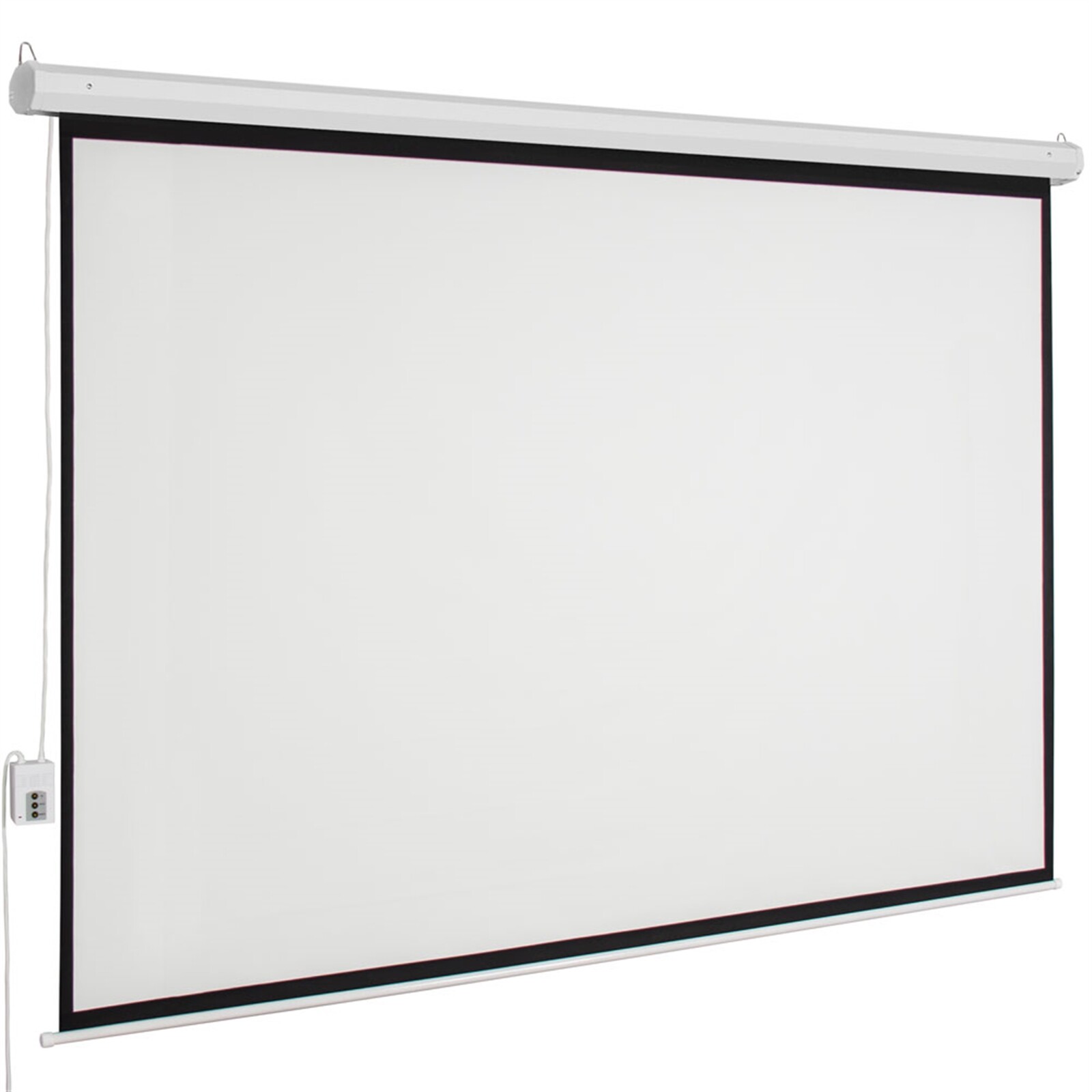 Motorized/Manual Pull Down Projector Projection Screen Home Theater 84''/100"