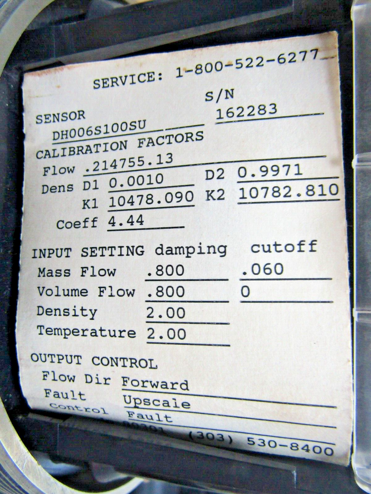🔥 MICRO MOTION REMOTE FLOW TRANSMITTER RFT9739 E1SU NO COVER
