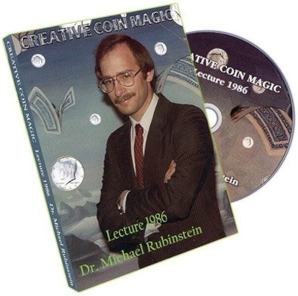 CREATIVE COIN MAGIC DVD LECTURE 5 ROUTINES - MICHAEL RUBENSTEIN - COIN MAGIC