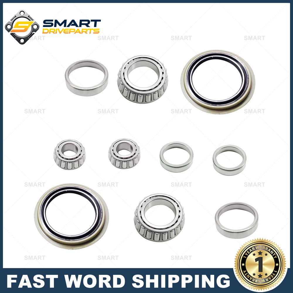 6Pcs New Front Wheel Bearings & Seals Kit Assembly For 1995-2011 Ford Ranger RWD
