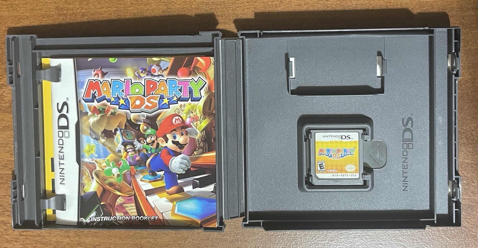 MARIO PARTY DS Ninento DS game, booklet, case