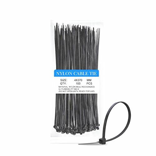 Zip Ties Vettora - 14 Inches Nylon 66 Heavy Duty 120LB Tensile Industrial Streng