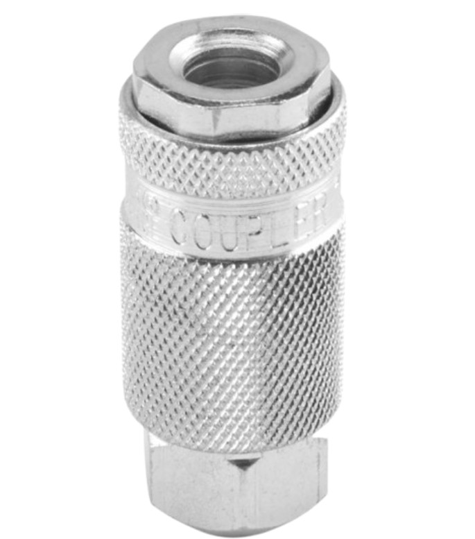 MILTON 790 1/4" FEMALE BODY L STYLE COUPLER (PUSH ON)