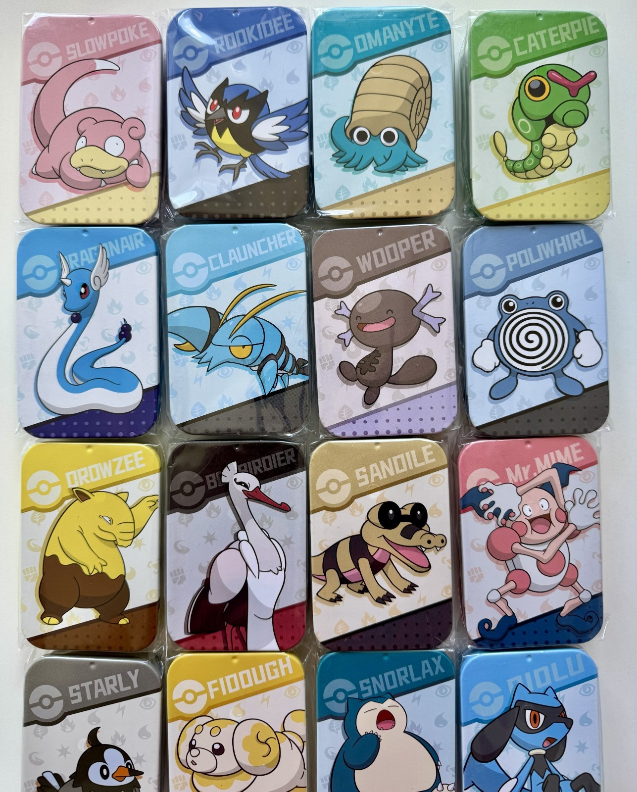 Pokemon Chinese Exclusive Damage Counter Storage Mini Tin Box