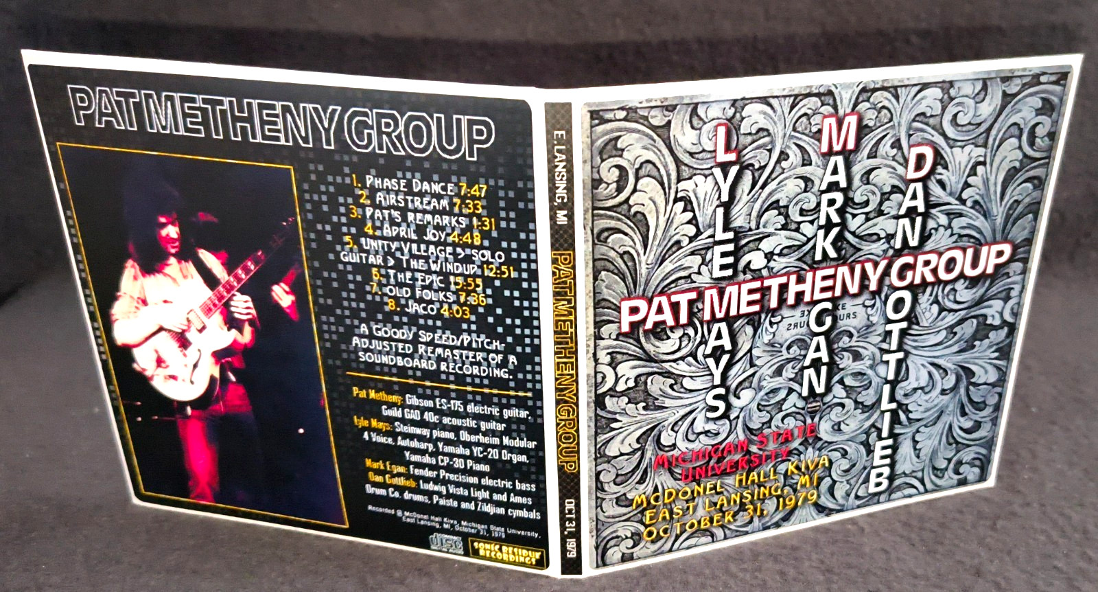 Pat Metheny Group East Lansing 1979 Gate Fold CD Package NEW