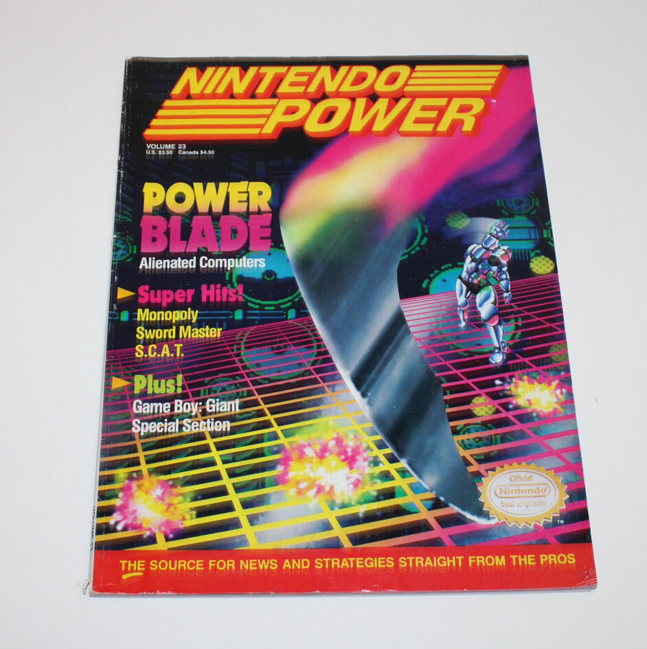 Nintendo Power Vol 23 April 1991, Power Blade NO POSTER
