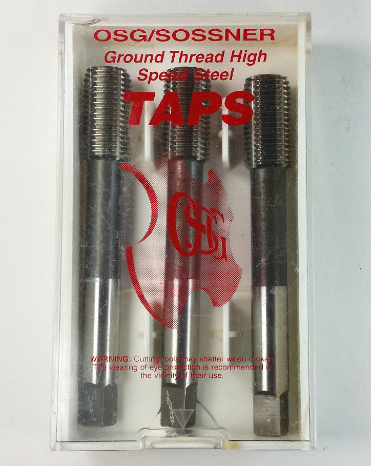 3 Pcs New OSG/SOSSNER Ground Thread M14x1.5 D9 NU-ROLL BOTT 20025340 6H HSS Tap